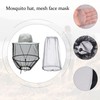 JINXIAN Pack of 3 Mosquito Net Head Beekeeping Hat with