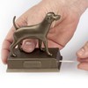AD272 - Good Dog - Bronze Plastic Toothpick Dispenser by