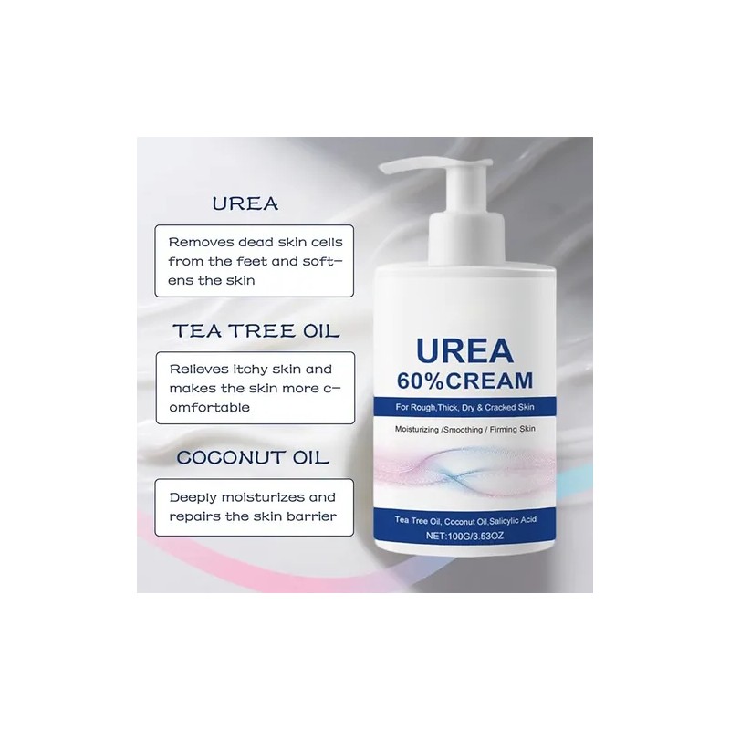 Crema De Urea Para Pies Y Manos Que Suaviza Y