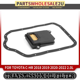 Automatic Transmission Oil Filter & Gasket Kit for Toyota C-HR 2018-2022 2.0L