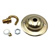 Metal Ceiling Dome with Hook and Fixing Screws Choice of