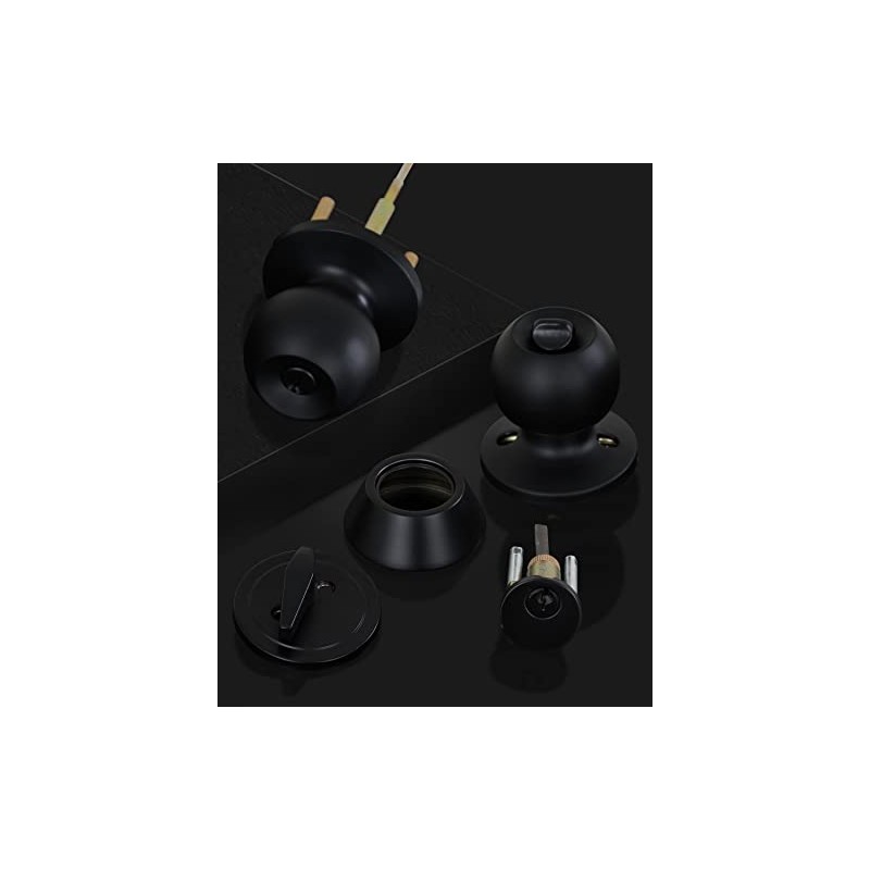 Lanwandeng (5 Sets) All Keyed Same Entry Door Knob and