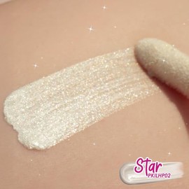 PINK UP | Perfect Glow | Iluminador líquido de alta pigmentación | Larga duración con efecto seco y gran brillo | Ideal para rostro y cuerpo | Iluminador | Maquillaje | Star | PKILH02
