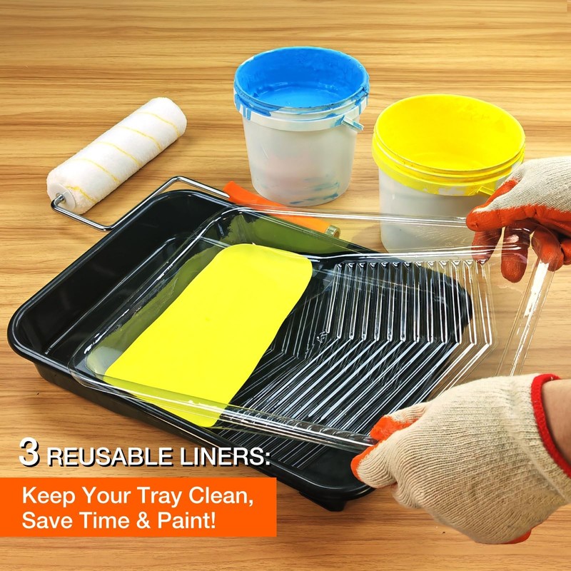 King Origin 31 Piece Paint Roller Kit, 9" & 4"
