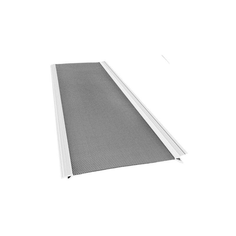 Gutter Guard 5" Sample Size [Aluminum] Premium Stainless Steel Gutter