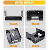 6 PCS 6x6 Post Base for Concrete,Brackets for Wood Posts,Heavy