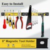 UCINNOVATE 8” Magnetic Tool Holder Strip, Heavy Duty Magnetic Tool