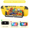 PAWDIARY Yellow Switch 2 Accessories Bundle for Fortnite Design, with