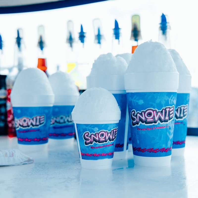 Snowie Shaved Ice Snow Cone Flavor Concentrate- Pint - Pink