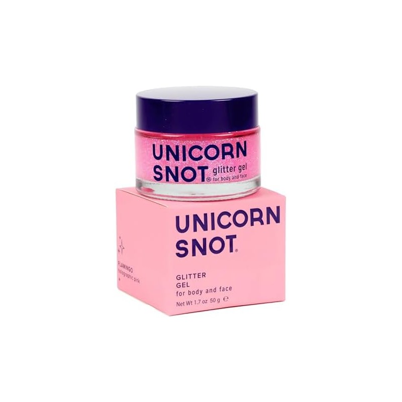 Unicorn Snot Glitter gel for body and face - pink