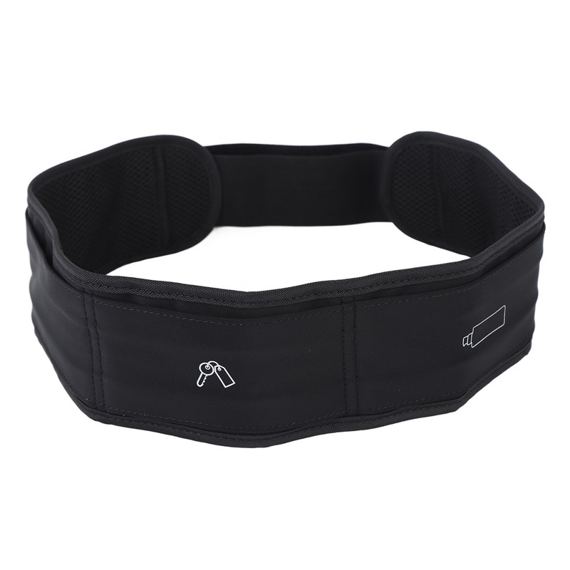 Running Belt Pack Adjustable Multi Pockets Light Thin Breathable Portable