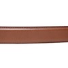 KIETH Men's Business Belt, Genuine Leather, Camel, Brown, Kip Leather,
