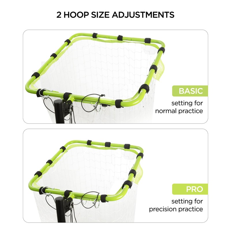 ZivPlay Volleyball Setter Training Equipment Volleyball Setting Trainer Setter Net