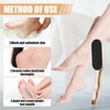 Professional Nano Glass Foot File, Callus Remover for Dry Cracked