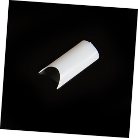 Healeved 500pcs Manicure Stickers Nail Decal Stickers Clear Fake Nails Fake Nails with Glue Nails Full Cover False Nails Nail Stickers Short Fake Nails Stickers for Nails Tip Nails White