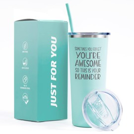 Koyatti Inspirational Gifts for Women, Thank You Gifts for Her, Birthday Gifts for Women, Friendship Gifts for Friends Female, Coworkers, Men，Teacher，Mon - 22Oz Insulated Coffee Tumbler for Women