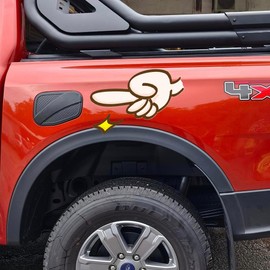 JHCHAN Fuel Cap Protector for Ford New Ranger 2023 T9 Wildtrak Accessories Limited Tremor XL XLT Wolftrak X Platinum Diesel Petrol Pickup Fuel Gas Cap Cover Trim Guard Matte Black