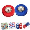 Outanaya 32pcs Shuffleboard Game Accessories Set Includes Rolling Beads Balls