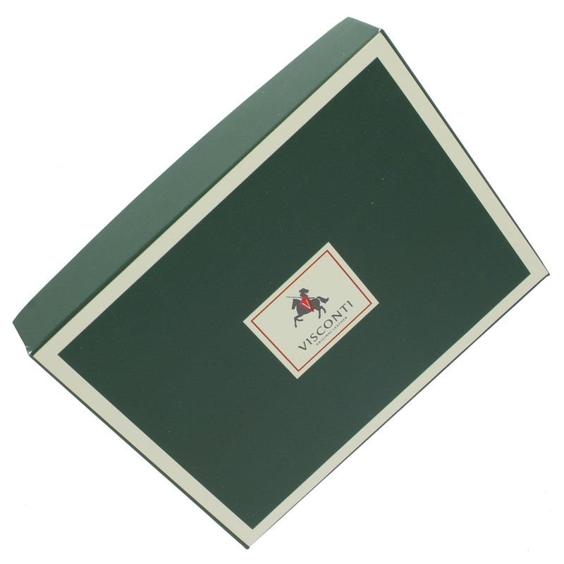 Visconti Heritage Collection STRAND Leather Wallet with Tab Closure RFID