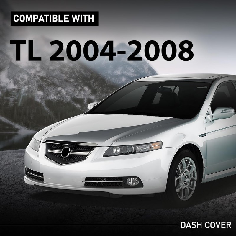 G-PLUS TPE Molded Dashboard Dash Cover Compatible with Honda Acura