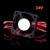 GBA-SZC Low Noise 4010 Cooling Fan 24V DC Brushless Fan
