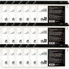 Premium Dehumidifier 24-Pack: Dehumidification Zone Moisture Absorbers with Charcoal for Odor & Mold Prevention 24-Count Box