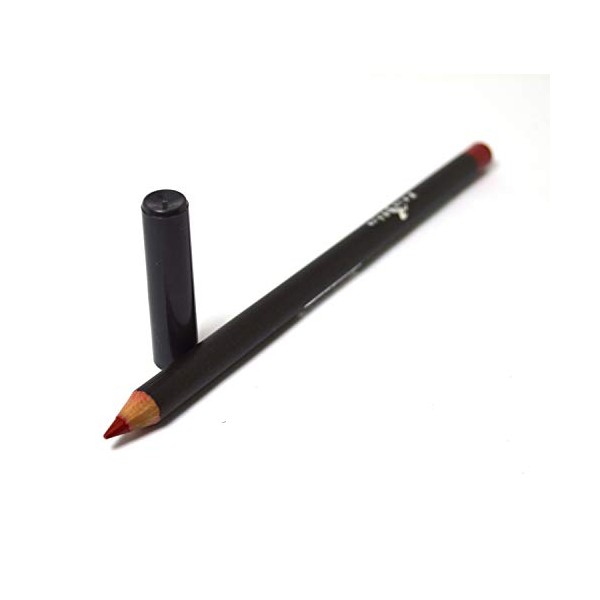 Italia Deluxe Makeup Eyeliner 1053 Rich Red Eye Lip Liner Pencil 0.08 oz + ZipBag