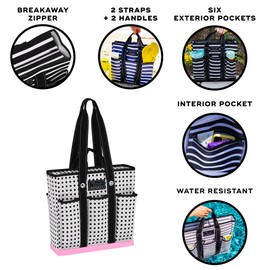 SCOUT Pocket Rocket - Work Tote Bags For Women - 6 Exterior Pockets - Large Tote Travel Bag, Nurse Bag, Teacher Bag, Mom Bag