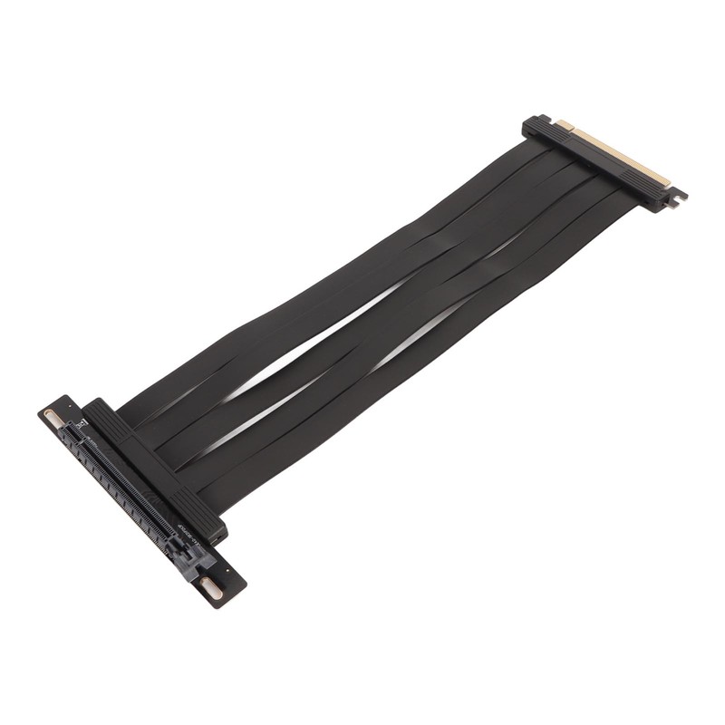 PCIe 4.0 X16 Riser Cable 90 Degree High Speed Single