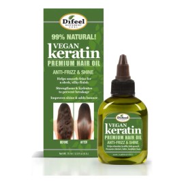 Difeel Aceite Capilar De Keratina Vegana. Antifrizz Y Brillo