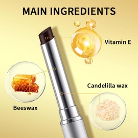 Tinted Dark Honey Lip Balm for Women - Long-Lasting Moisturizing to Lines and Dry Lips - Holiday Essential Lip Product