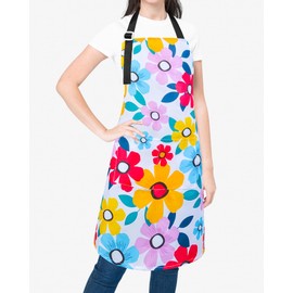 Fiodrimy Apron for Women, Cute Aprons for Women with Pockets Adjustable Kitchen Cooking Baking Gardening Aprons Chef Apron