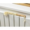 Addis Flexible Radiator Dusting Brush with Natural Bamboo handle, Natural,
