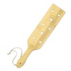 Aohcae Bamboo Wood Paddle Lightweight Wooden Paddle with Airflow Holes,