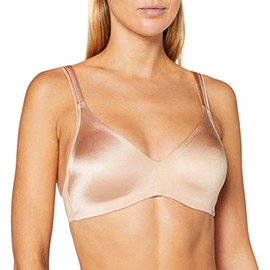 HUBER Women's Hidden Underwired Bra, Beige (Nude 0719)