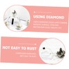 BIUDECO 1set Diamond Shaped Makeup Puff for Cosmetic Powder Application