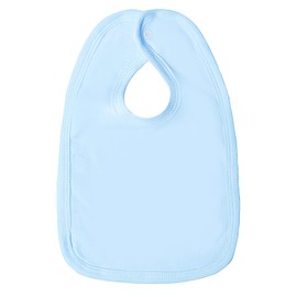 Baby Bibs, Premium Cotton Dribble Bibs, British Made for Baby Boys & Baby Girls, Newborn Bibs, 0-6 Months, 3 Pack, Blue