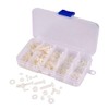 Hotusi M2 M2.5 M3 M4 M5 (Total 270pcs) Nylon Screw/Nut/Washer