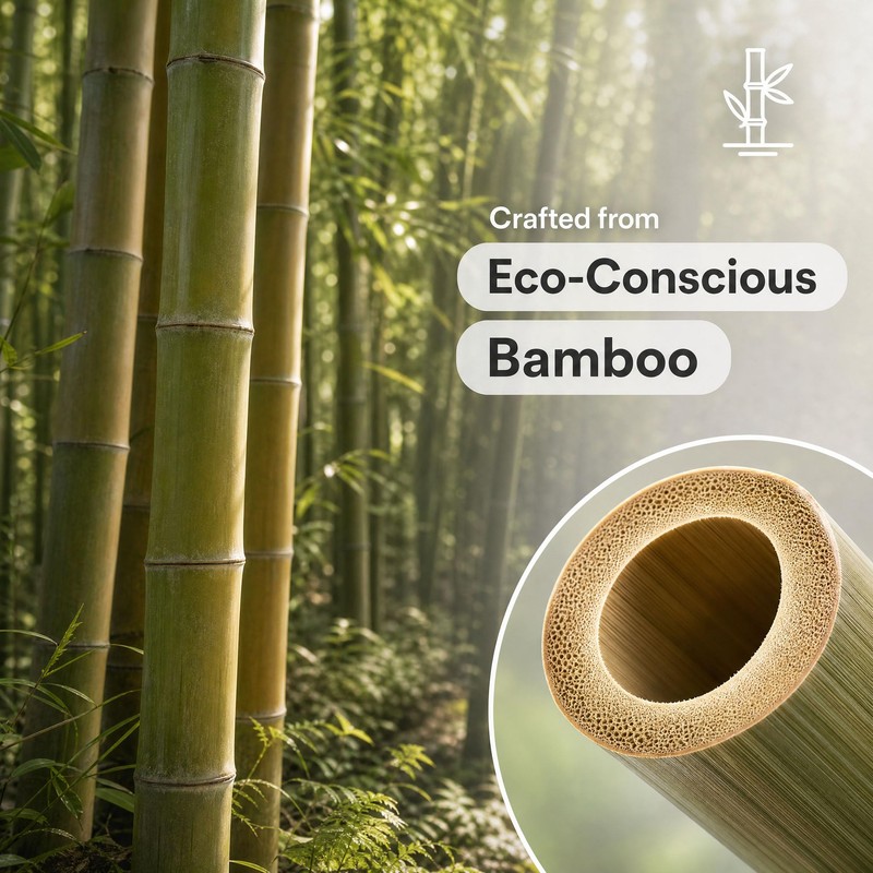 3-Tier Bamboo Yoga Mat Holder Wall Mount, Yoga Mat Storage
