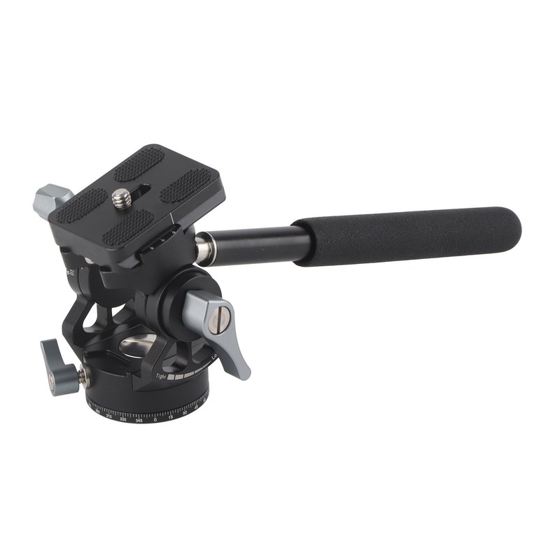 DT 03S SLR Camera Handle Hydraulic Tripod Head Aluminum Alloy