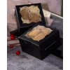 Gcardist Black Bakery Boxes with Window, Pack of 30, 10