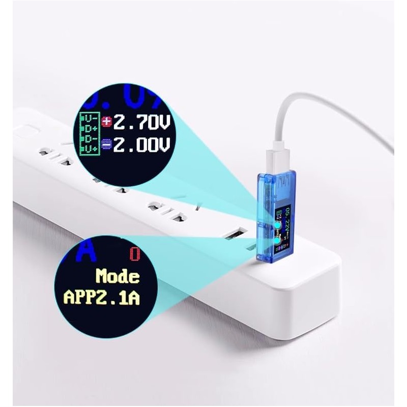 USB 3.0 Tester, USB Power Meter, 3.7-30V 0-4A Voltage Tester