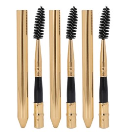 Sistema de cepillo de la pestaña 3Pcs, Spoolie portátil reutilizable del maquillaje de la ceja