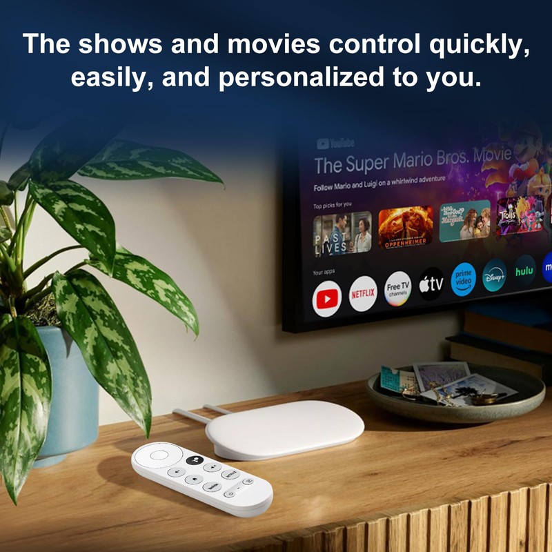 Voice-Remote for Snow Chromecast-with-Google-TV,Replacement Remote Control for Snow Google TV