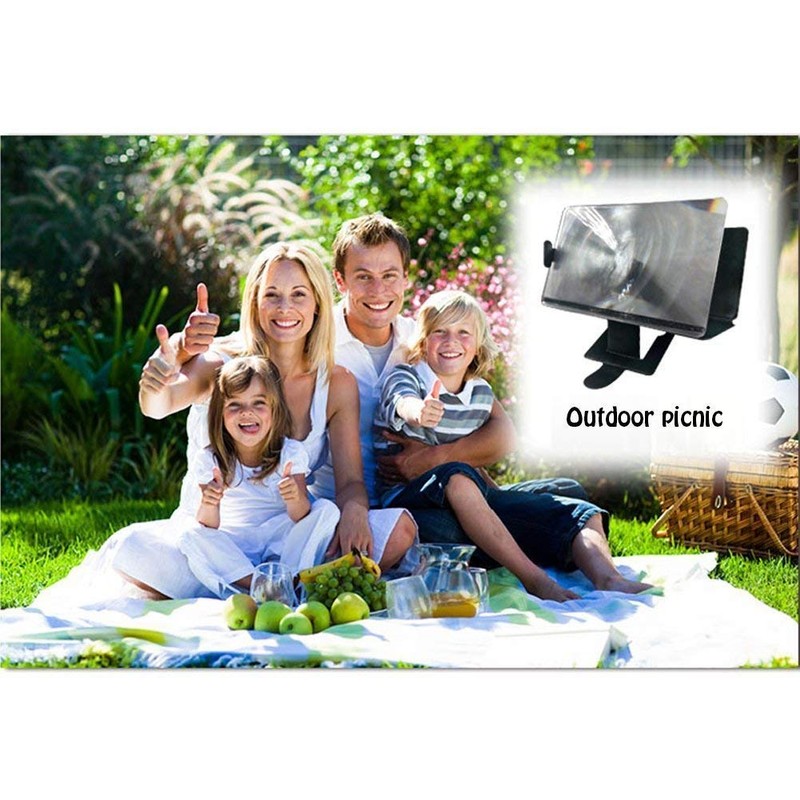 Universal Portable Folding Smartphone Screen Magnifier for Smartphones of All