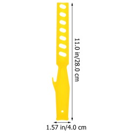 Paint Stir Sticks | Premium PP Paint Mixing Sticks with Fixed Barb | Reusable Plastic Stirrer Hand Tools for Mixing | 11 inch Length