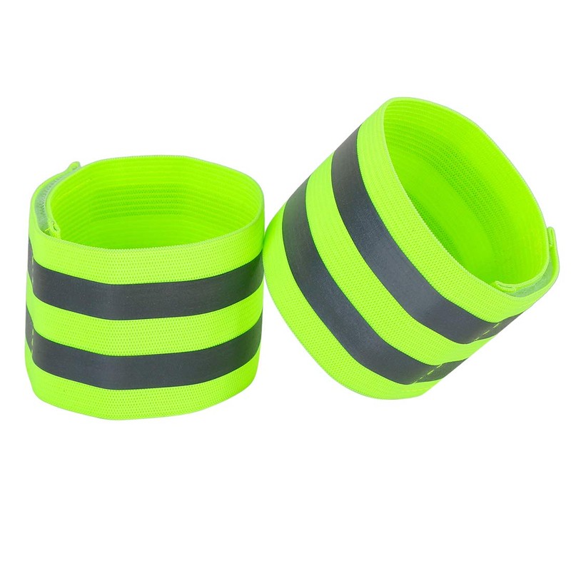 X AUTOHAUX 4 Pcs Reflective Bands for Wrist Reflective Wristbands