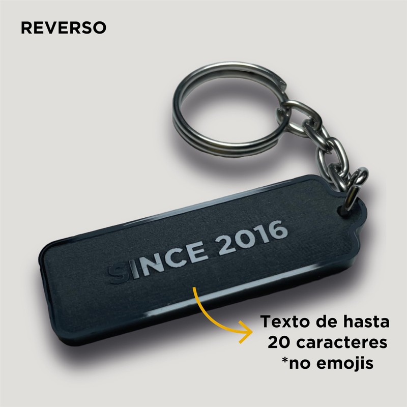 Llavero personalizado con código escaneable Spotify ideal para regalo