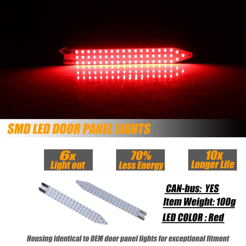 TurningMax 54-SMD Brilliant Red Full LED Sequential Dynamic Flash Turn
