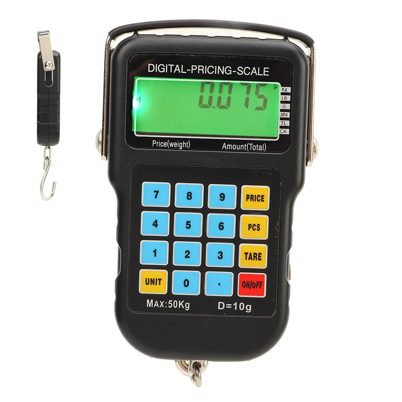 Digital Luggage Scale with Large Hook ABS 110lb High Accuracy